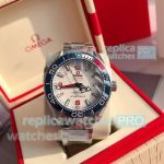 High quality copy Omega Seamaster Planet Ocean 600m America's Cup steel watch 